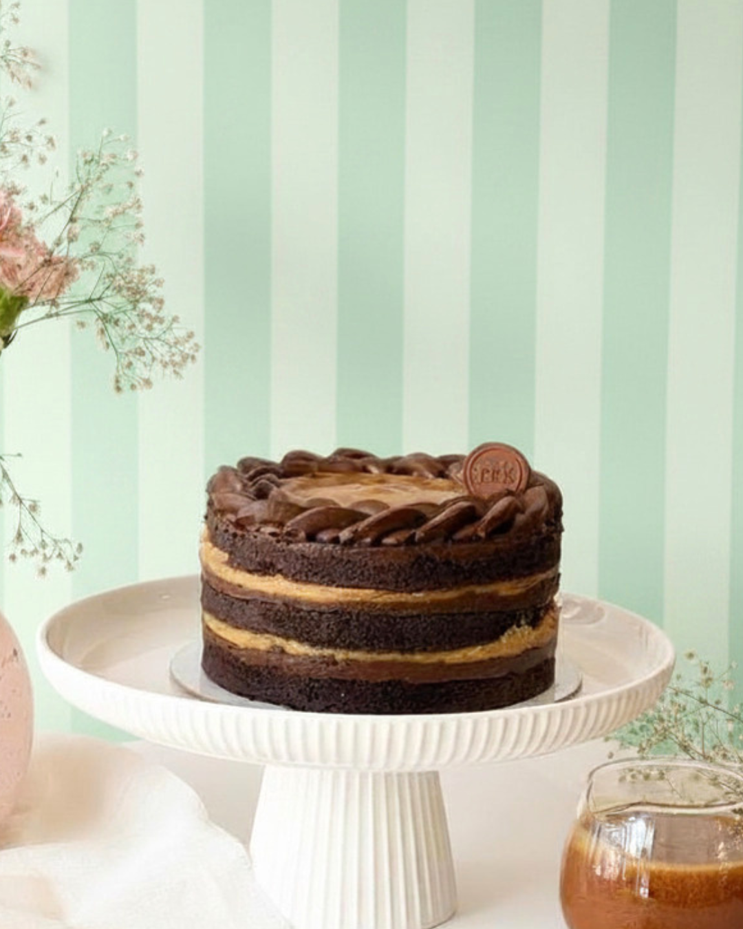 Dark Chocolate, Salted Caramel & Praline