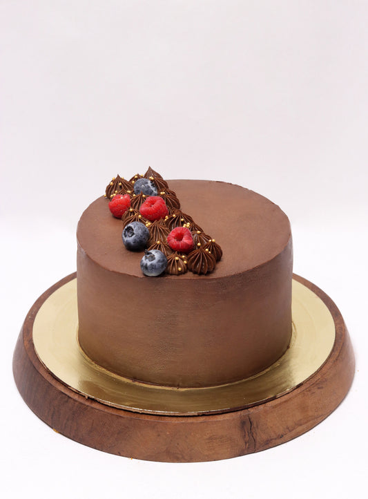 Dark Chocolate & Berry Cake