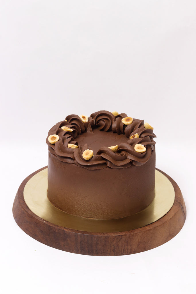 Dark Chocolate & Hazelnut Cake