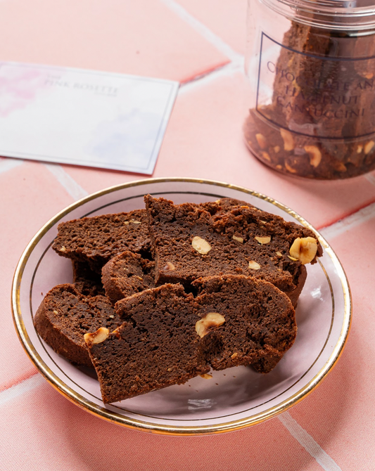 Hazelnut and Chocolate Biscotti