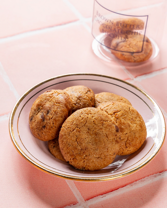 Brown Butter and Chocolate Chip Cookies