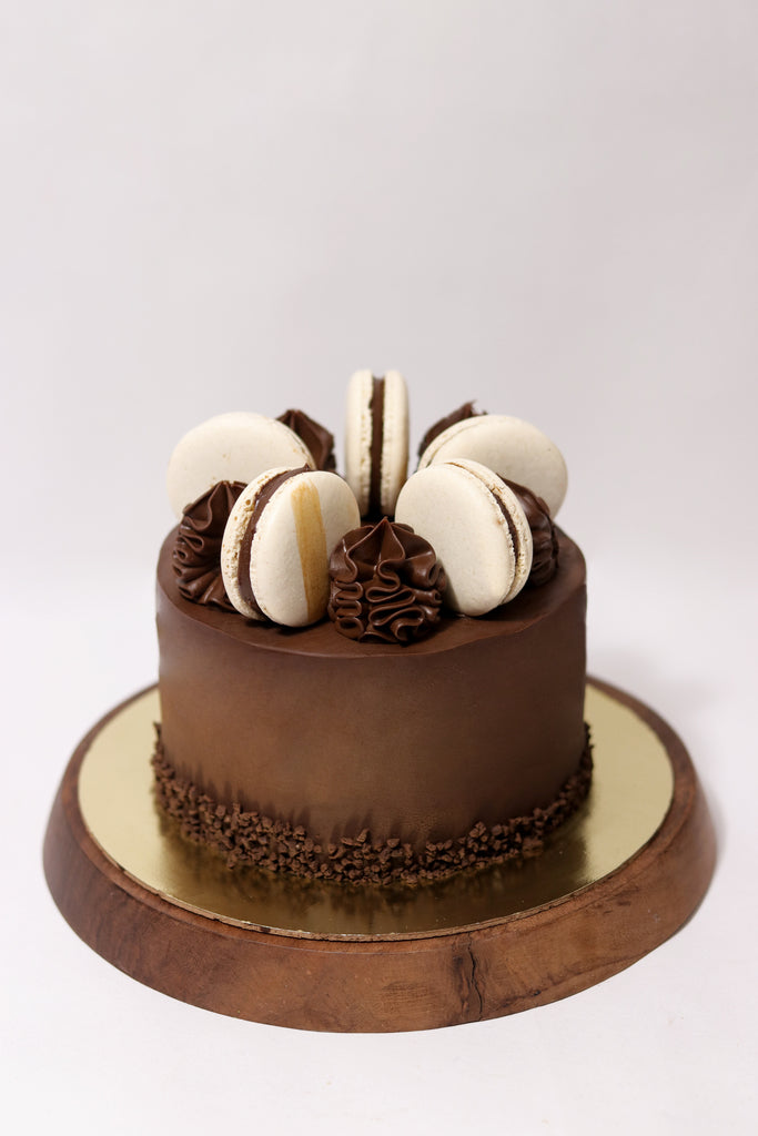 Dark Chocolate Mocha Cake